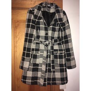 Plaid Winter coat